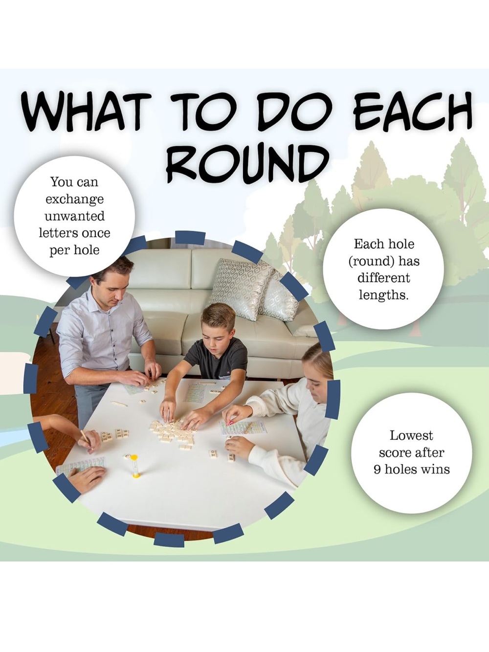 Continuum Games Word Golf Game NWT ⛳️ - Picture 5 of 7